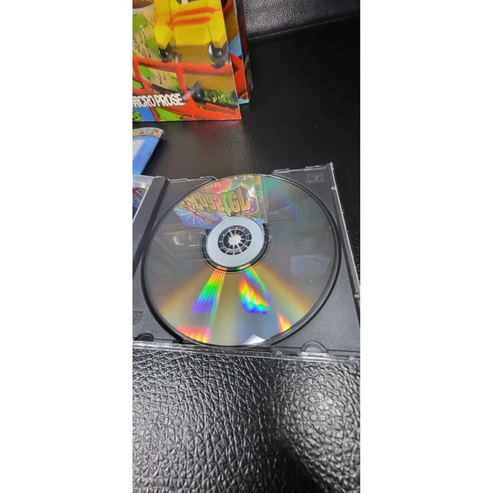 RollerCoaster Tycoon PC Game box 1999 Windows 95/'98 CD-ROM & Manual HYPE STICKR